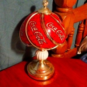 coca cola lamp.